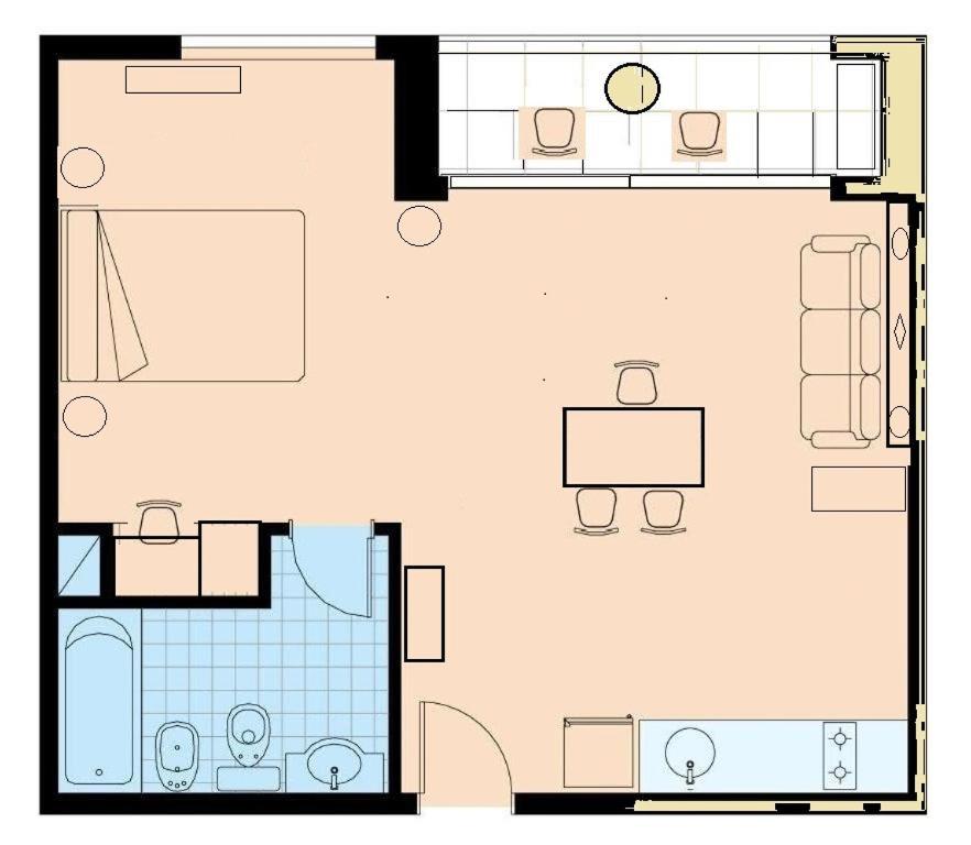 Apart 1013 Con Piscina Gimnasio Laundry Y Seguridad 24 Hs Buenos Aires Dış mekan fotoğraf
